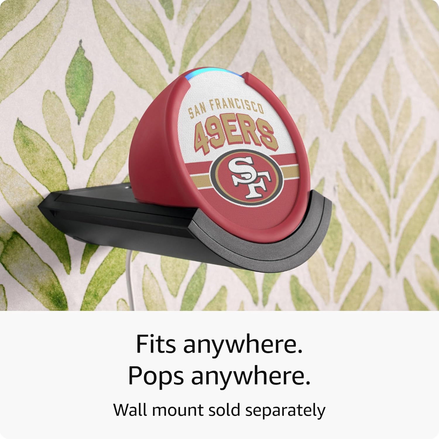 (NEW) Amazon Echo Pop | San Francisco 49ers - Gallery 10