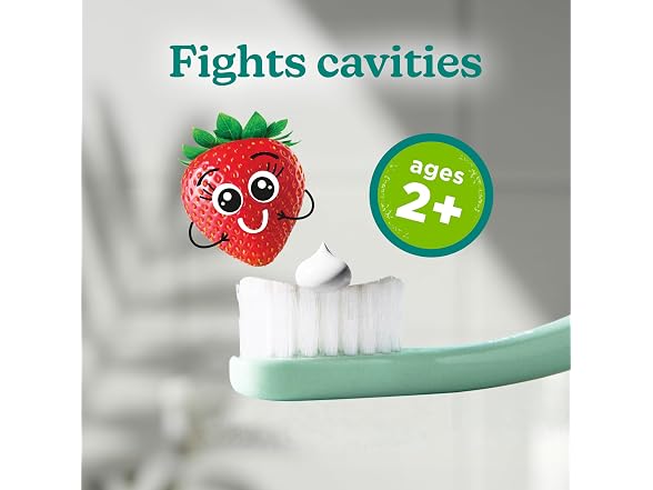 Toms of Maine Kids Strawberry Toothpaste 5.1oz 3pk