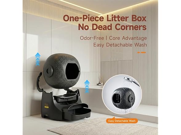 Open-Top Auto Cat Litter Box