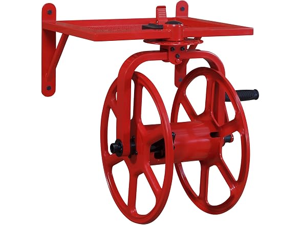 Liberty Garden Revolution Hose Reel, Red