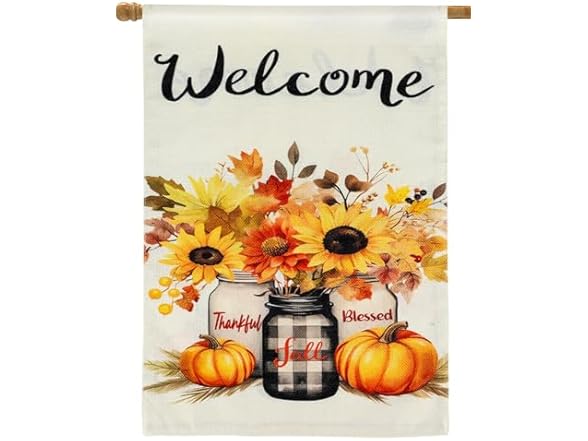 multiwins Double Sided Fall Garden Flag