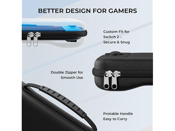 ECHTPower Carrying Case for Nintendo Switch 2