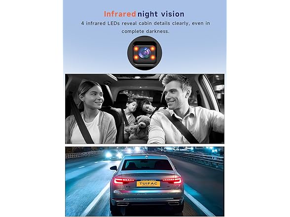 TUIFAC 1080P Dash Cam