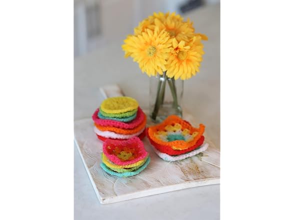 Lion Brand Stitch Soak Scrub Yarn-Autumn