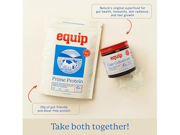 Equip Foods Prime Beef Protein Powder 30 Servings