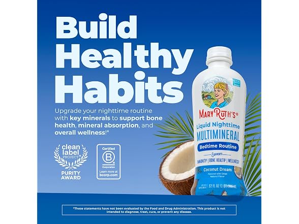 MaryRuth's Liquid Nighttime Multimineral