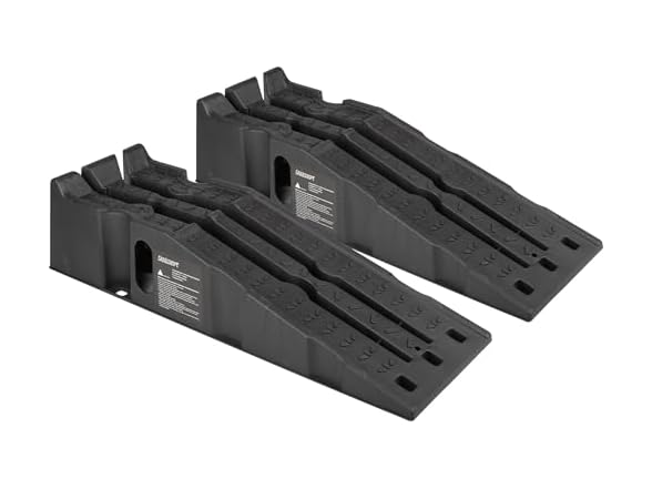 Car Ramps 2-Pack - Heavy-Duty Car Lifts