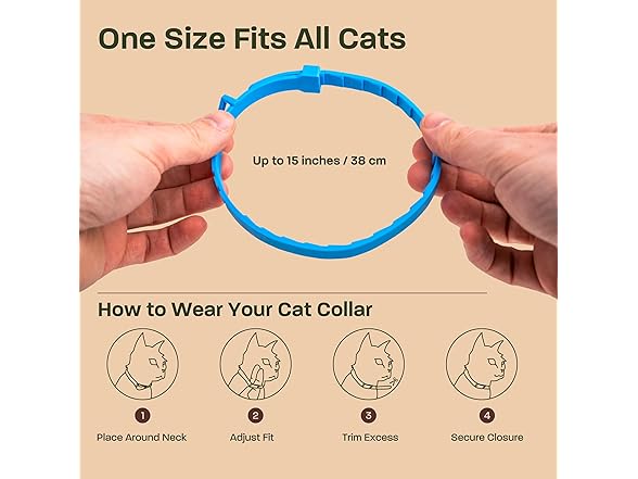 6 Pack Calming Collar for Cats