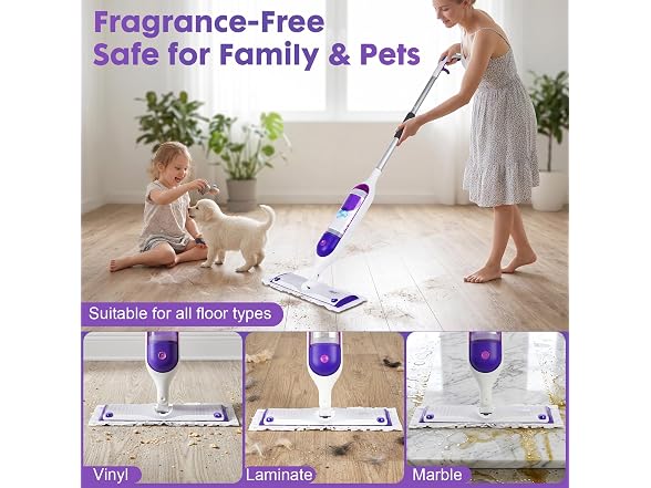 Noelvibe 20pcs Power Mop Refills