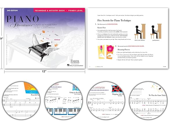 Juliet Music Piano Adventures Primer Level Bundle
