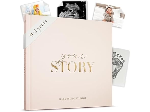 Luxury Baby Memory Book