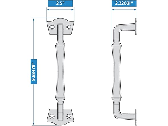 National Hardware N166-027 Black Gate Pull