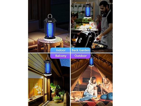 15W Bug Zapper w/LED Light