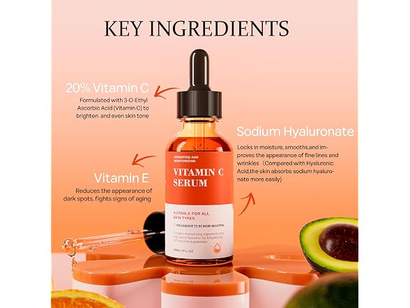 KGDYQZQ 20% Vitamin C Serum