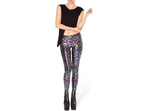 Ayliss Women (24-30) New Mermaid Fish Scale Pants