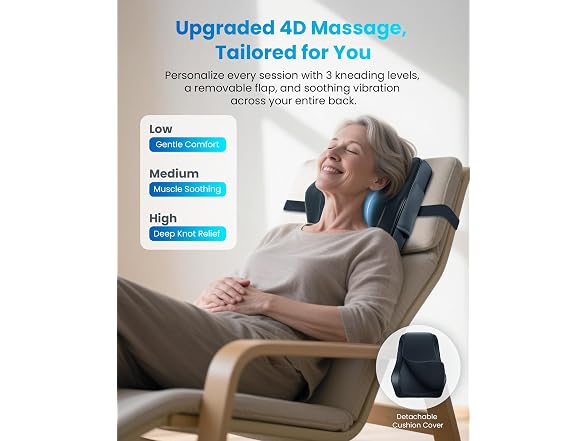 COMFIER Cordless Neck Back Massager