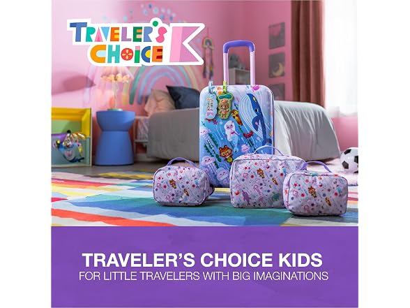 Traveler's Choice Kids JoJo the Bear's Travel Adventure, 6-Piece Set