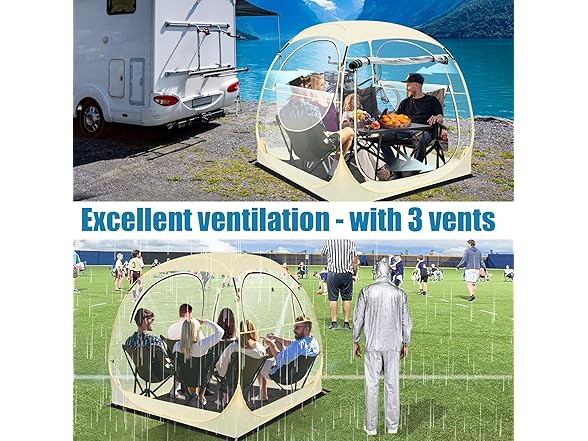 Pop-Up Sports Shelter Tent (1-6 Person)