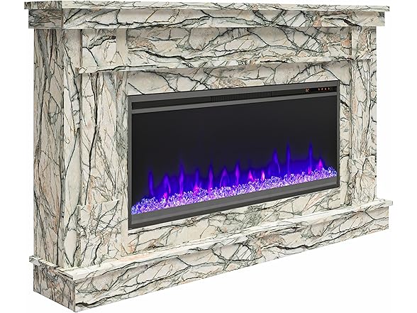 Waverly Mantel w/Electric Fireplace