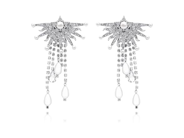 Hopmiss Pearl Crystal Chandelier Earring