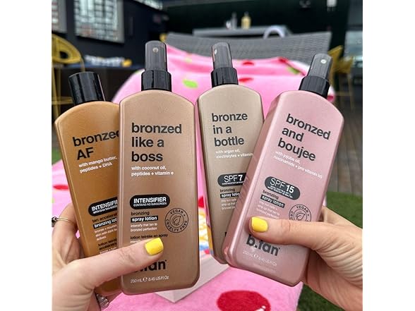 b.tan Sun Tanning Lotion Spray