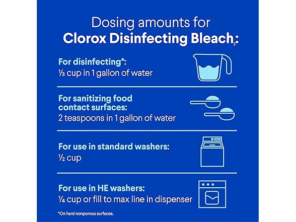 Clorox Bleach 121oz