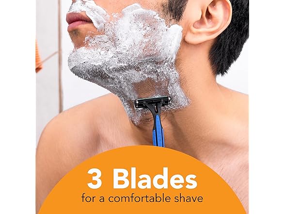 BIC BIC Comfort 3 Disposable Razors, Long-La
