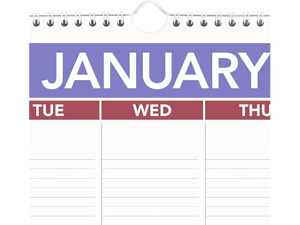AT-A-GLANCE 2027 Wall Calendar, Monthly