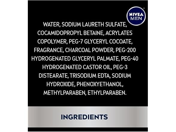 NIVEA MEN Nivea Men Active Clean Wash, 16.9oz