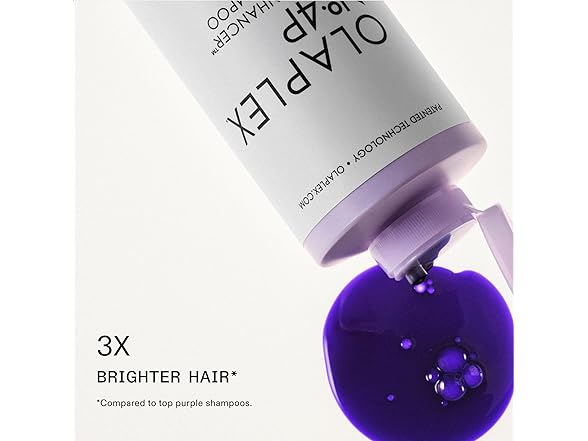 Olaplex No. 4P Blonde Enhancer Toning Shampoo