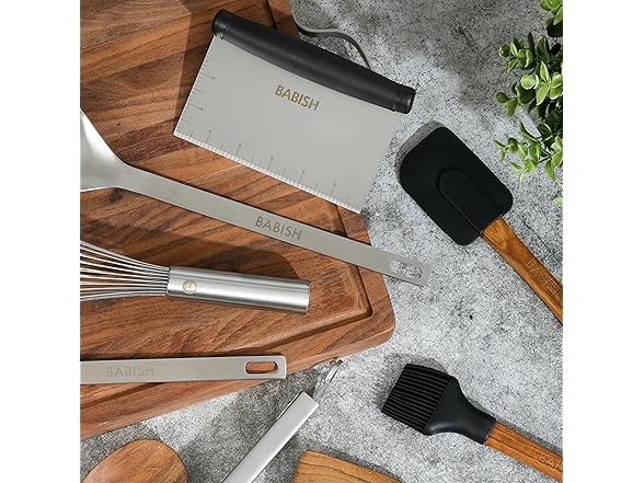 Babish Multi-Purpose Stainless Steel Scaper/Chopper