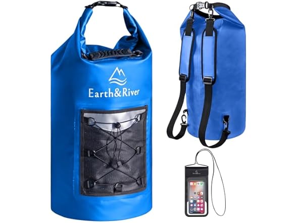 EARTH&RIVER Premium Dry Bag Backpack 40L