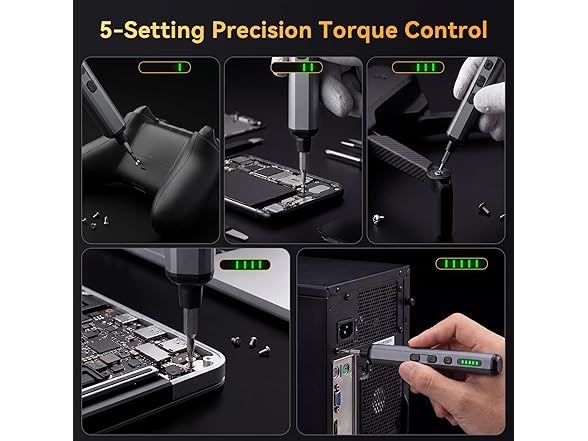 Ruanuo 68-in-1 Mini Electric Screwdriver