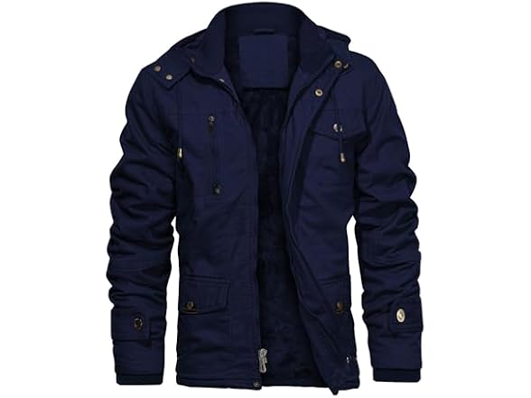 Chexpel Men (XXL) Military Coat