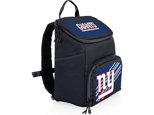 PICNIC TIME NFL New York Giants PTX 2.0 Tarana Upcycled Backpack Cooler