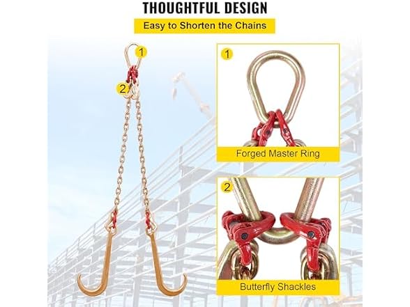 V-Chain Bridle, 9620 lbs Working Load Limit