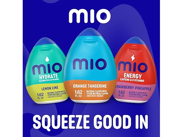 Mio Variety Pack, Orange & Sweet Tea, 6pk