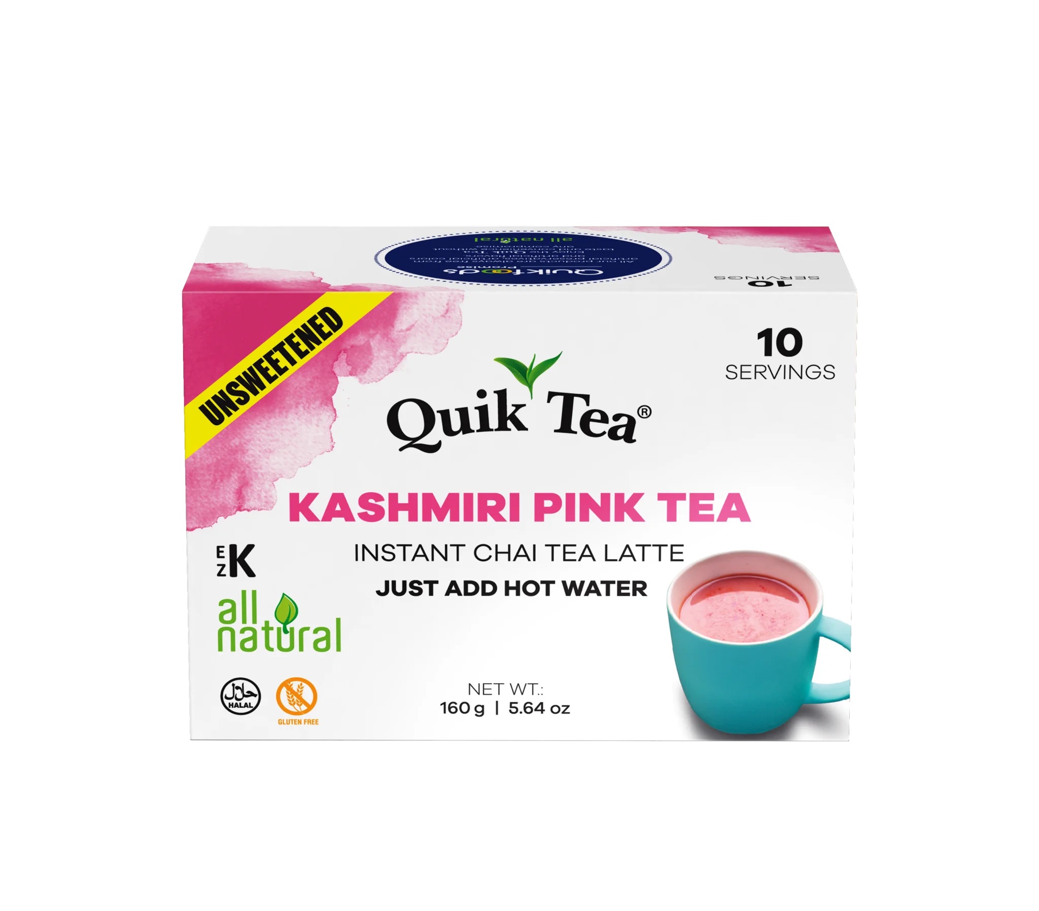 (60ct) Instant Chai Tea Lattes - Unsweetened Variety - Gallery 11