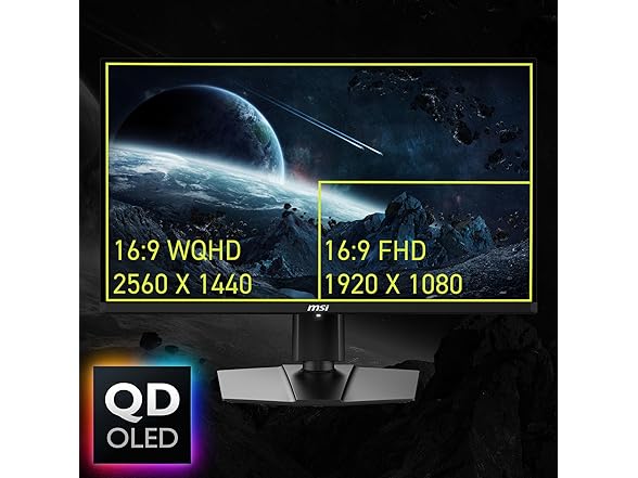 MSI 27" QHD Monitor | MAG 271QP QD-OLED X28