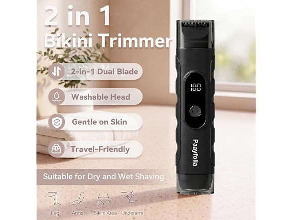 Paayfolla 2-in-1 Cordless Electric