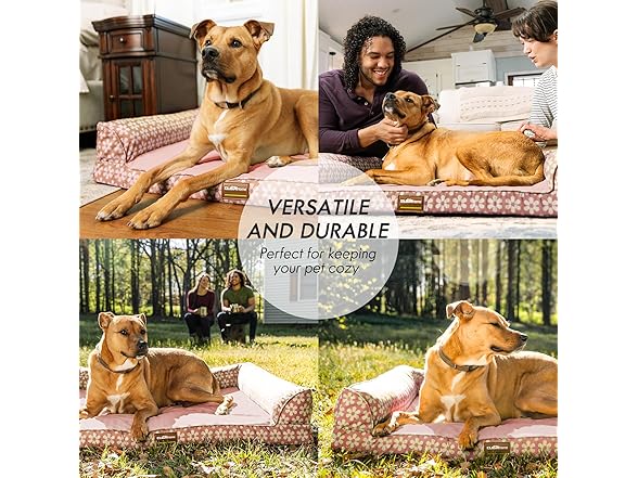 ClevaHome Comfort Orthopedic Dog Bed for Large Dogs