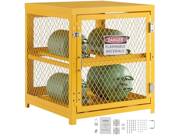 VEVOR Horizontal Cylinder Storage Cabinet