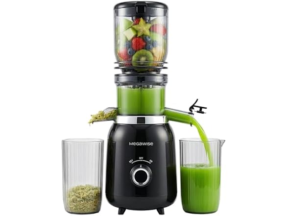 MEGAWISE Slow Masticating Juicer