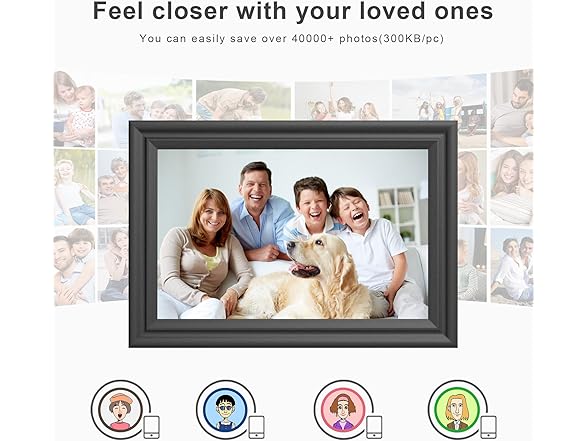 Digital Picture Frame | Wifi 10.1in