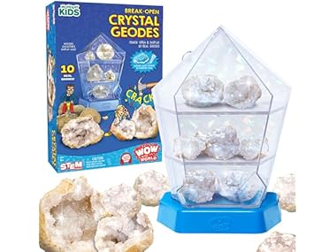 $23.33, Was $29.95, 22% Off! 10 Real Break-Open Crystal Geodes dealfomo