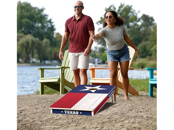 YouTheFan State of Texas Cornhole Without Bags