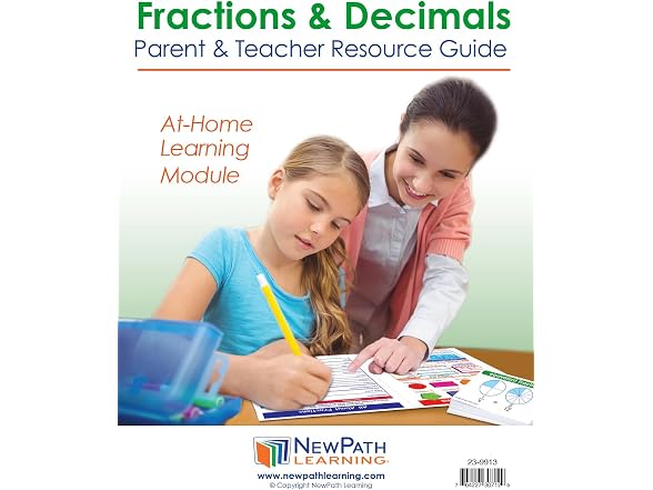 NewPath Fractions & Decimals Skills Kit - Grades 3-5