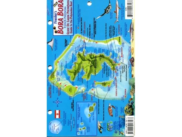 Franko's Map Bora French Polynessia Mini-map
