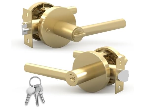 Satin Brass Entry
