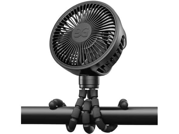 GUSGU Clip on Stroller Fan for Baby